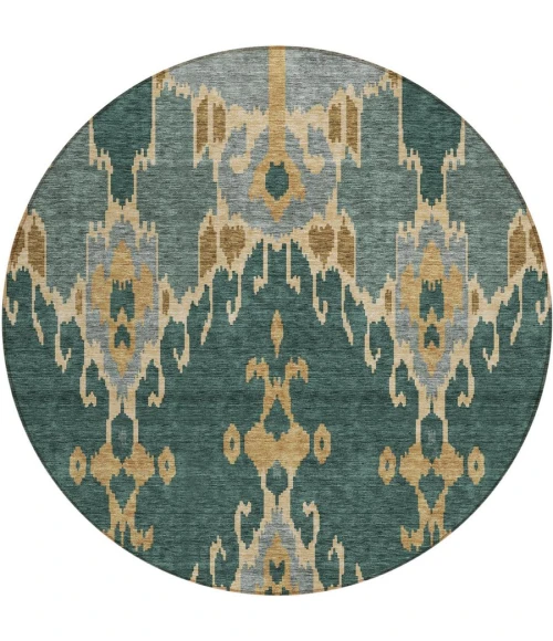 Addison Chantille ACN748-Cactus 8 ft. X 8 ft. Round Rug