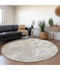 Addison Chantille ACN748-Ivory 8 ft. X 8 ft. Round Rug