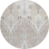 Addison Chantille ACN748-Ivory 8 ft. X 8 ft. Round Rug