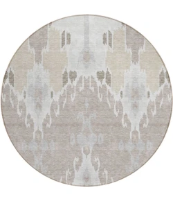 Addison Chantille ACN748-Ivory 8 ft. X 8 ft. Round Rug