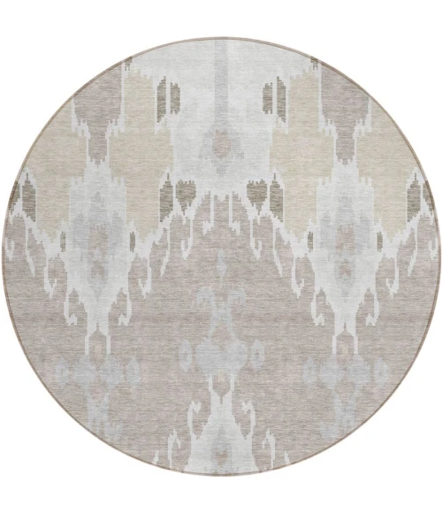 Addison Chantille ACN748-Ivory 8 ft. X 8 ft. Round Rug