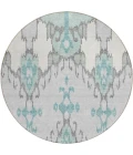 Addison Chantille ACN748-Mint 8 ft. X 8 ft. Round Rug
