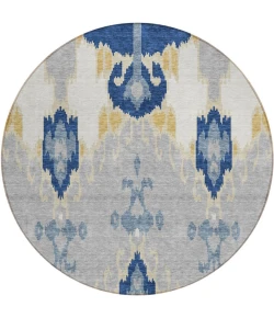Addison Chantille ACN748-Navy 8 ft. X 8 ft. Round Rug