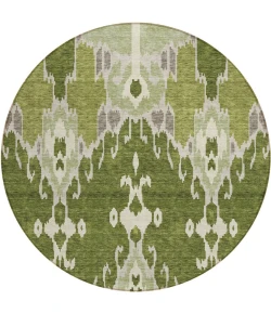 Addison Chantille ACN748-Olive 8 ft. X 8 ft. Round Rug