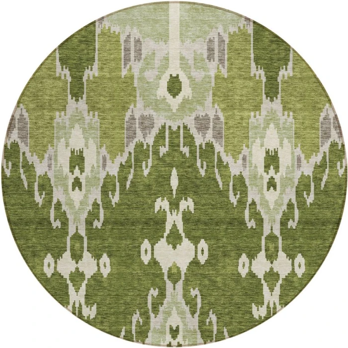 Addison Chantille ACN748-Olive 8 ft. X 8 ft. Round Rug