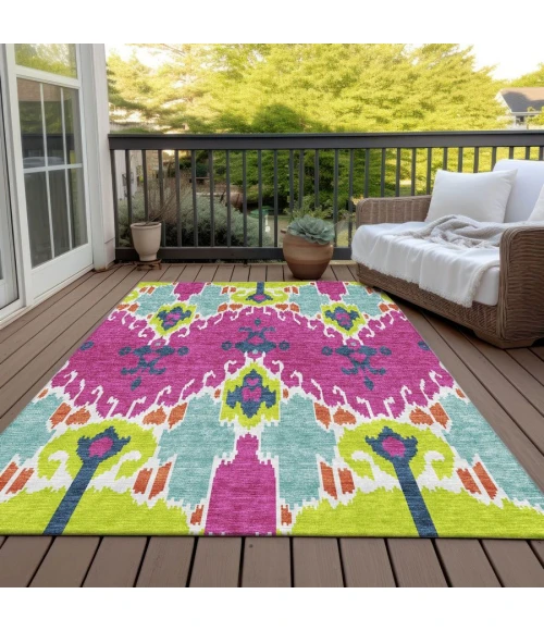 Addison Chantille ACN748-Pink 10 ft. X 14 ft. Rectangle Rug