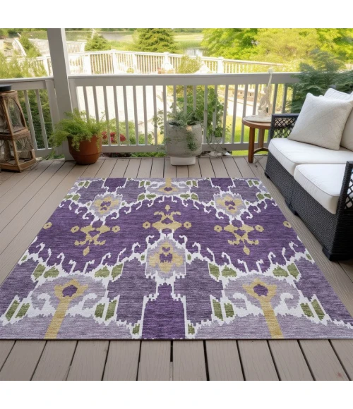 Addison Chantille ACN748-Purple 10 ft. X 14 ft. Rectangle Rug