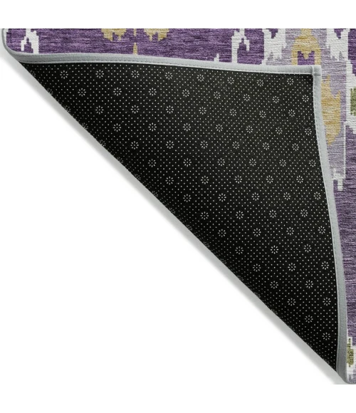 Addison Chantille ACN748-Purple 8 ft. X 8 ft. Round Rug