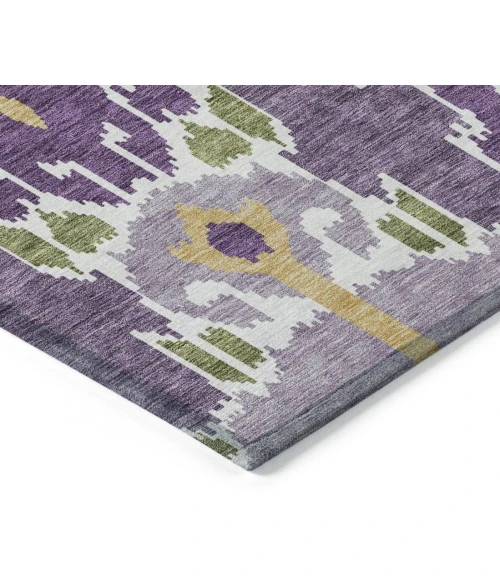 Addison Chantille ACN748-Purple 8 ft. X 8 ft. Round Rug