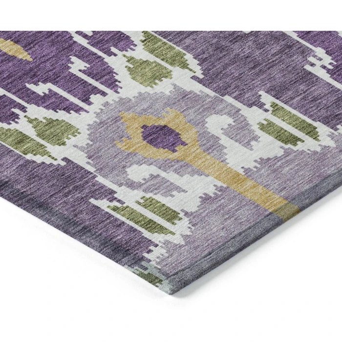 Addison Chantille ACN748-Purple 8 ft. X 8 ft. Round Rug
