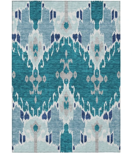 Addison Chantille ACN748-Teal 9 ft. X 12 ft. Rectangle Rug