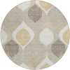 Addison Chantille ACN749-Beige 8 ft. X 8 ft. Round Rug