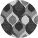 Addison Chantille ACN749-Black 8 ft. X 8 ft. Round Rug