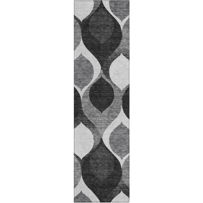 Addison Chantille ACN749-Black 2 ft. 3 in. X 7 ft. 6 in. Rectangle Rug