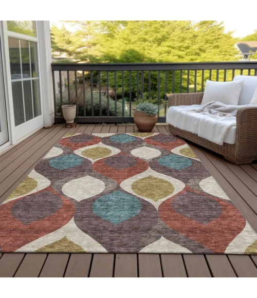 Addison Chantille ACN749-Brown 9 ft. X 12 ft. Rectangle Rug