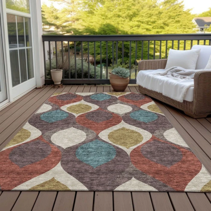 Addison Chantille ACN749-Brown 10 ft. X 14 ft. Rectangle Rug