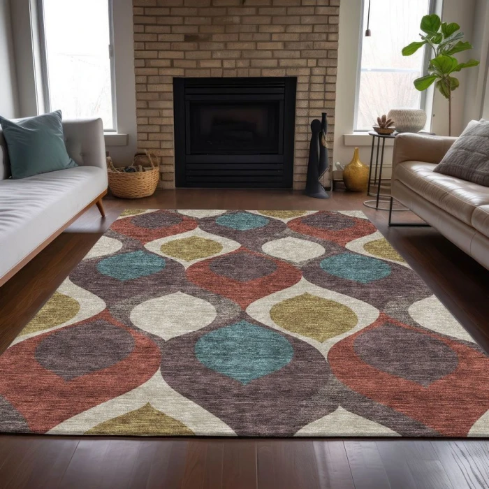 Addison Chantille ACN749-Brown 10 ft. X 14 ft. Rectangle Rug