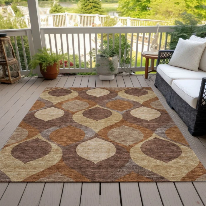 Addison Chantille ACN749-Copper 8 ft. X 10 ft. Rectangle Rug