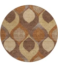 Addison Chantille ACN749-Copper 8 ft. X 8 ft. Round Rug