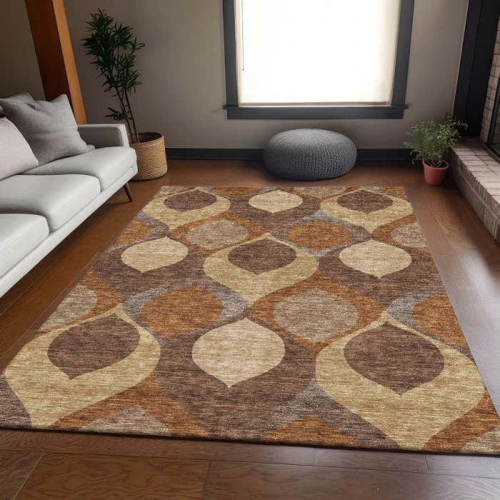 Addison Chantille ACN749-Copper 8 ft. X 10 ft. Rectangle Rug