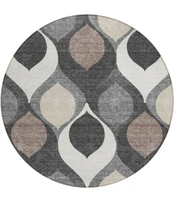 Addison Chantille ACN749-Gray 8 ft. X 8 ft. Round Rug