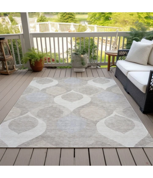 Addison Chantille ACN749-Ivory 8 ft. X 10 ft. Rectangle Rug