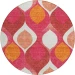 Addison Chantille ACN749-Pink 8 ft. X 8 ft. Round Rug