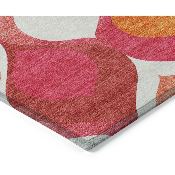Addison Chantille ACN749-Pink 8 ft. X 8 ft. Round Rug