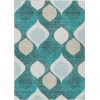 Addison Chantille ACN749-Teal 9 ft. X 12 ft. Rectangle Rug