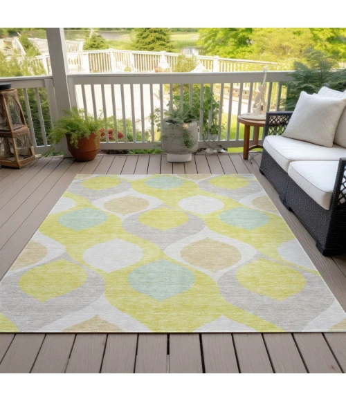 Addison Chantille ACN749-Yellow 8 ft. X 10 ft. Rectangle Rug