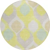 Addison Chantille ACN749-Yellow 8 ft. X 8 ft. Round Rug