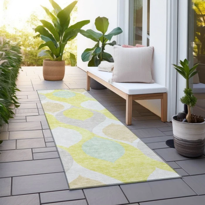 Addison Chantille ACN749-Yellow 2 ft. 3 in. X 7 ft. 6 in. Rectangle Rug