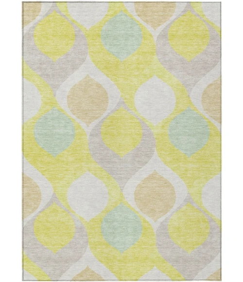 Addison Chantille ACN749-Yellow 8 ft. X 10 ft. Rectangle Rug