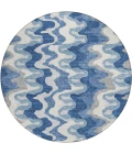 Addison Chantille ACN750-Blue 8 ft. X 8 ft. Round Rug