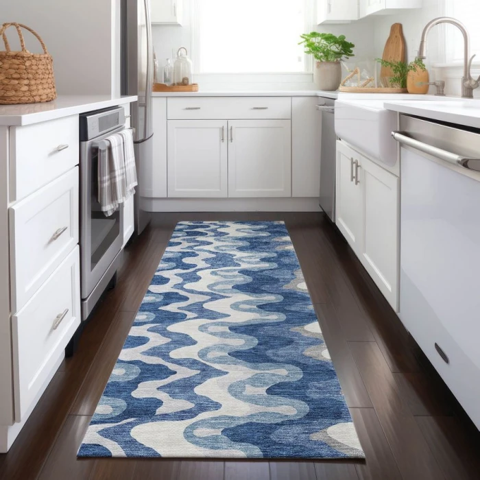 Addison Chantille ACN750-Blue 2 ft. 3 in. X 7 ft. 6 in. Rectangle Rug