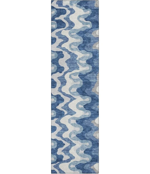 Addison Chantille ACN750-Blue 2 ft. 3 in. X 7 ft. 6 in. Rectangle Rug