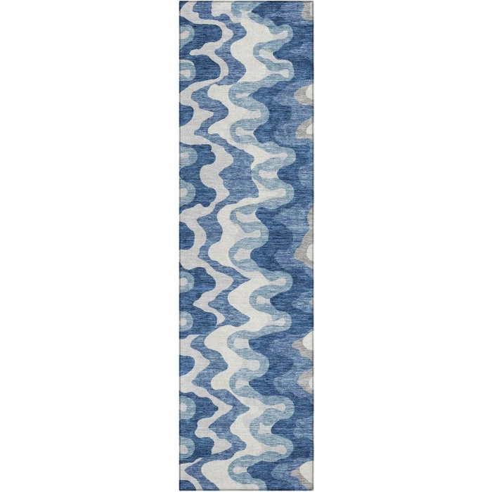 Addison Chantille ACN750-Blue 2 ft. 3 in. X 7 ft. 6 in. Rectangle Rug