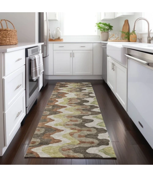 Addison Chantille ACN750-Chocolate 2 ft. 3 in. X 7 ft. 6 in. Rectangle Rug