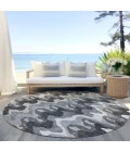 Addison Chantille ACN750-Gray 8 ft. X 8 ft. Round Rug