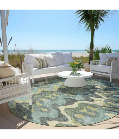 Addison Chantille ACN750-Sage 8 ft. X 8 ft. Round Rug