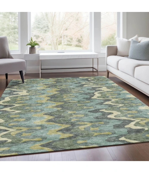 Addison Chantille ACN750-Sage 5 ft. X 7 ft. 6 in. Rectangle Rug