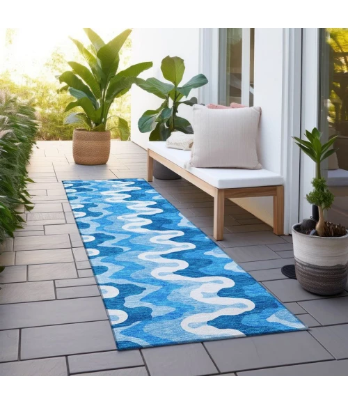 Addison Chantille ACN750-Sky 2 ft. 3 in. X 7 ft. 6 in. Rectangle Rug