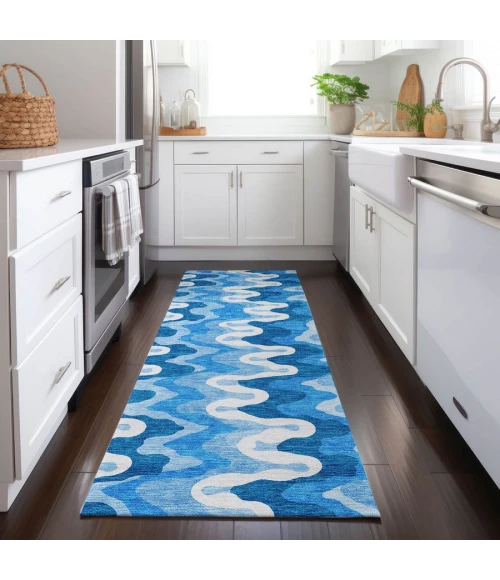 Addison Chantille ACN750-Sky 2 ft. 3 in. X 7 ft. 6 in. Rectangle Rug