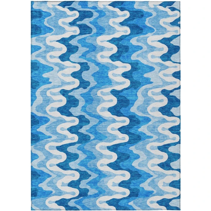 Addison Chantille ACN750-Sky 5 ft. X 7 ft. 6 in. Rectangle Rug