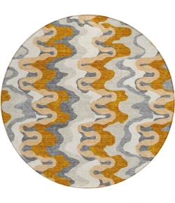 Addison Chantille ACN750-Terracotta 8 ft. X 8 ft. Round Rug