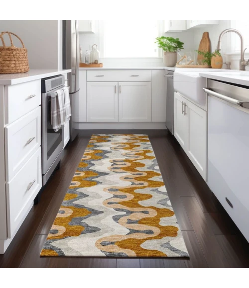 Addison Chantille ACN750-Terracotta 2 ft. 3 in. X 7 ft. 6 in. Rectangle Rug