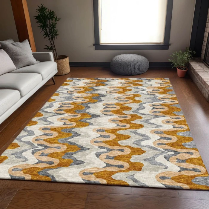 Addison Chantille ACN750-Terracotta 8 ft. X 10 ft. Rectangle Rug