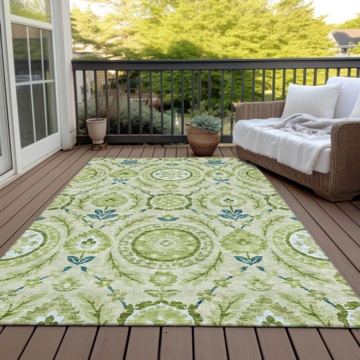 Addison Chantille ACN751-Aloe 8 ft. X 10 ft. Rectangle Rug
