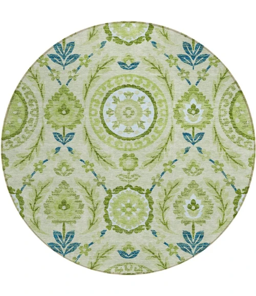 Addison Chantille ACN751-Aloe 8 ft. X 8 ft. Round Rug