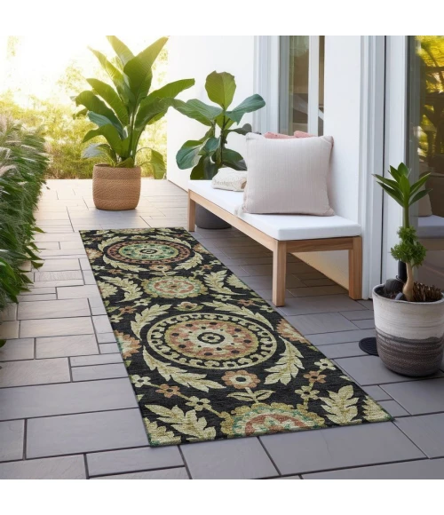 Addison Chantille ACN751-Black 2 ft. 3 in. X 7 ft. 6 in. Rectangle Rug